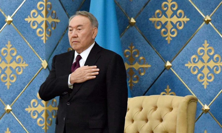 Former Kazakhstan President Nursultan Nazarbayev attends the inauguration of his replacement in the position, President Kassym-Jomart Tokayev. Photo: Vladislav Vodnev / Sputnik