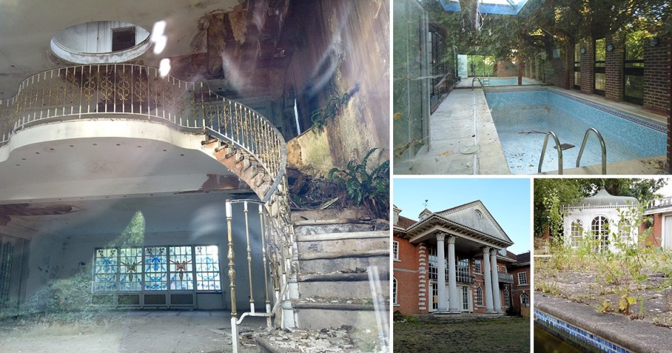 Inside the decaying mansions abandoned in UK’s most expensive wasteland