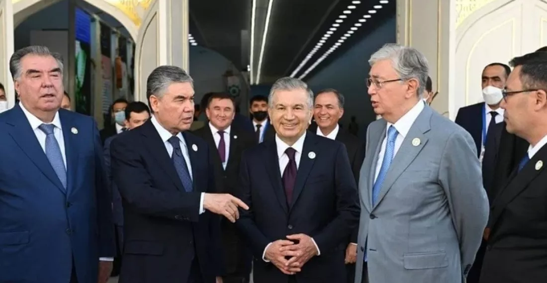 Heads of Central Asia countries on summit August 2021