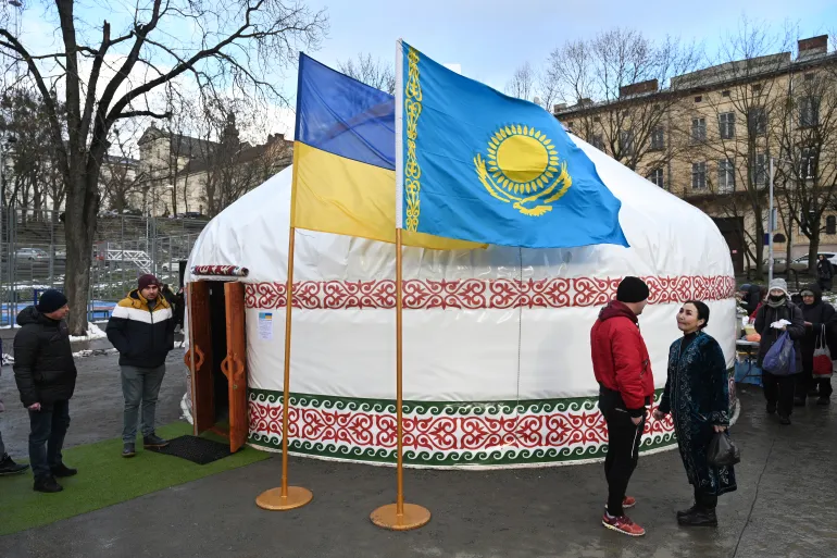 Kazakh Yurt in Ukraine