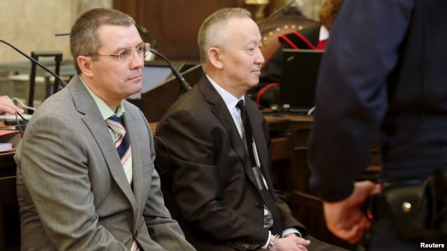 Two men accused in Kazakh banker murders go on trial in Vienna