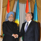 India Courts a Distant Kazakhsta