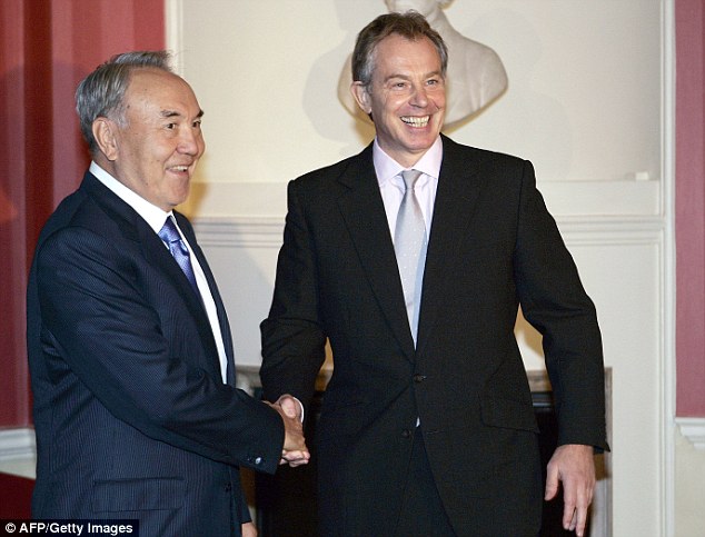 Blair's £5m deal with a despot: Explosive leaked papers reveal PM’s greed as he shamelessly touted services to Kazakh president accused of appalling human rights abuse