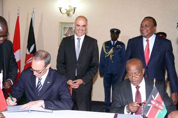 Kenya, Swiss sign deal to recover corruption loot
