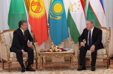 nazarbayev and mirziyoyev
