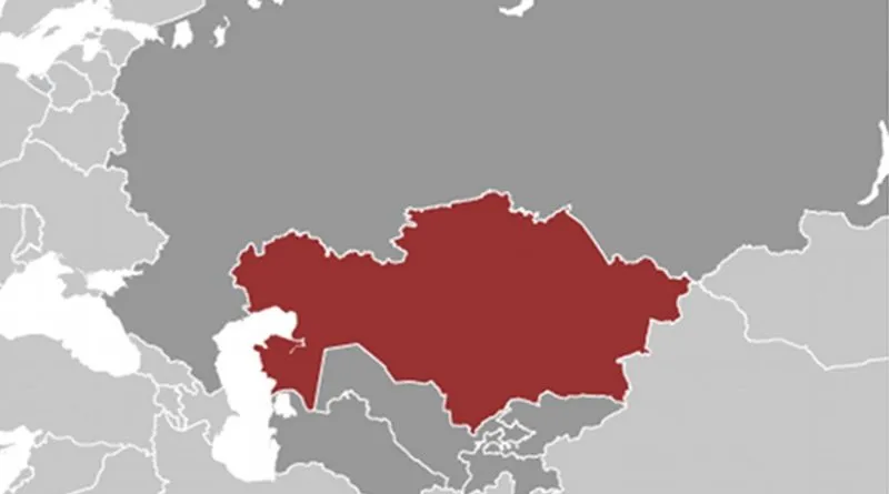 Location of Kazakhstan