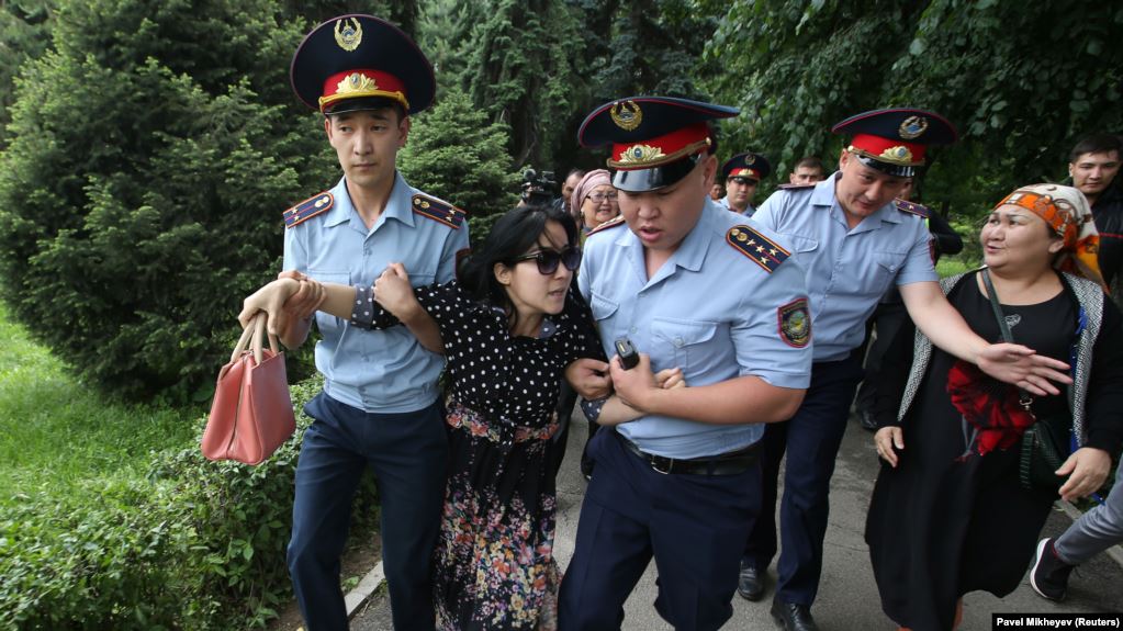 More Arrests In Almaty Overnight As Kazakhs Protest Election Results