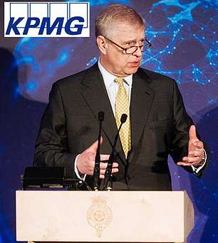 Prince Andrew out in the cold: KPMG pulls £100,000-a-year sponsorship of Duke's Dragons' Den-style start up scheme as other leading business including Aon and AstraZeneca also review relationship