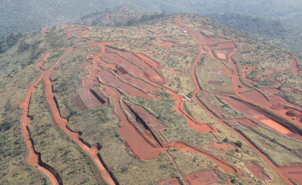 The Simandou mines are thought to have some of the most valuable untapped iron ore deposits in the world