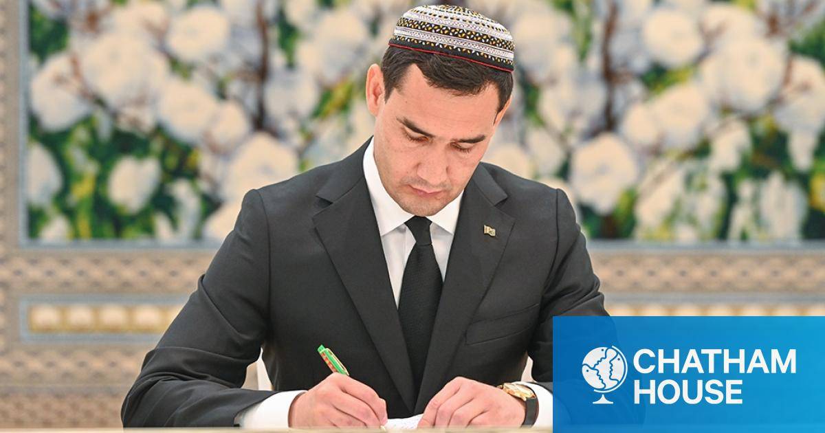 Turkmenistan’s dynastic transfer of power has a twist