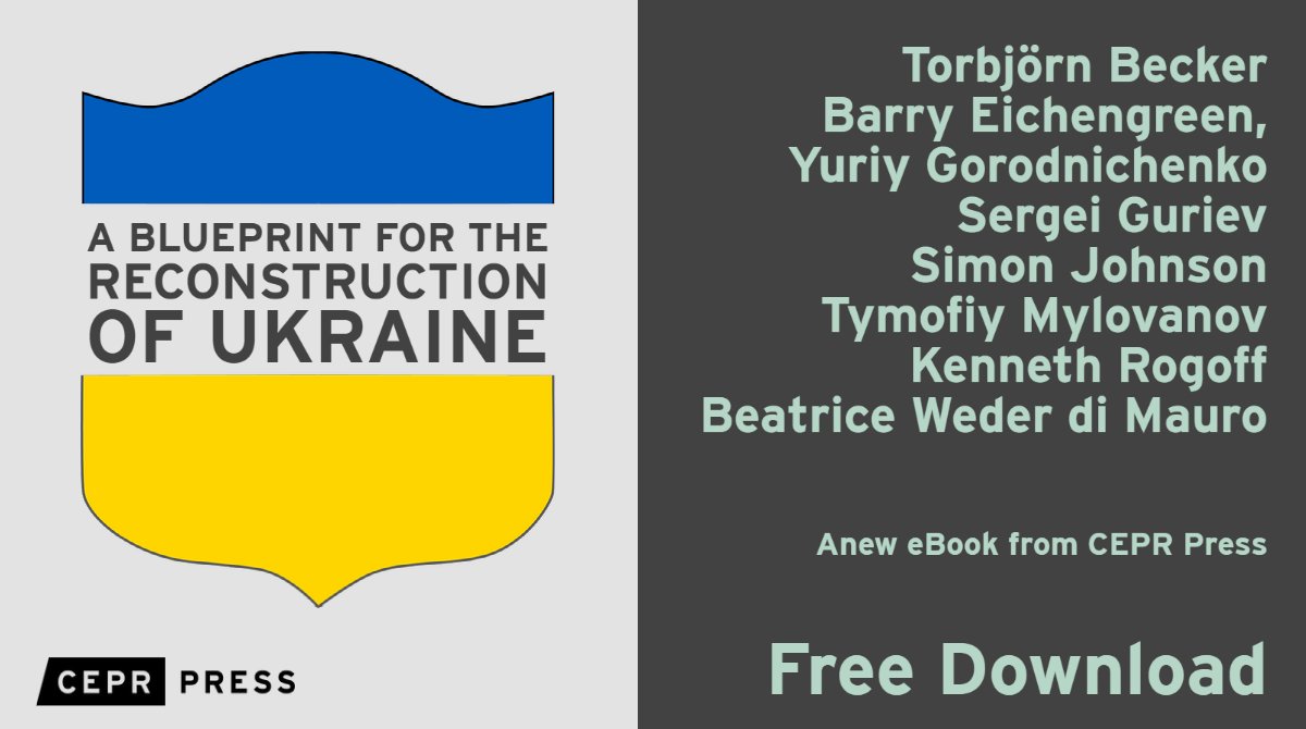 A blueprint for the reconstruction of Ukraine