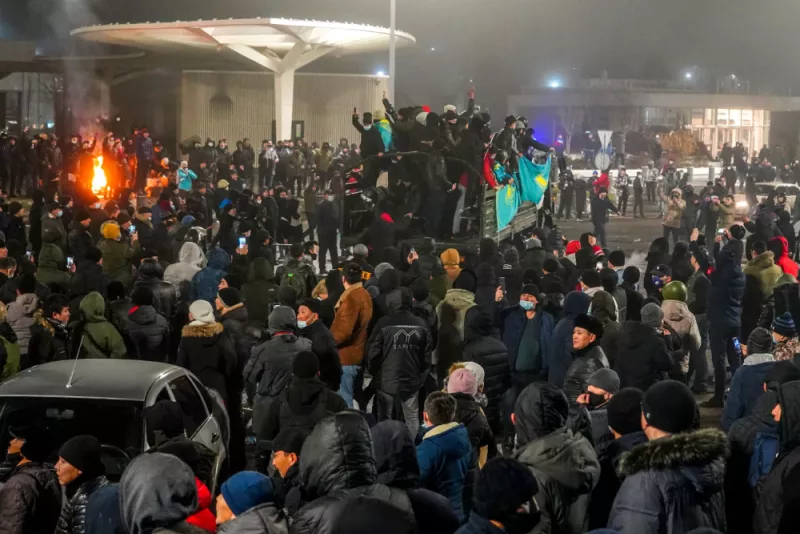 how western media framed kazakhstans protests