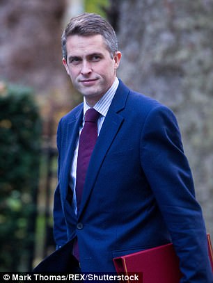 4914A6D100000578 0 Gavin Williamson pictured will give Mrs Chernukhin a tour of Chu m 28 1518296022520