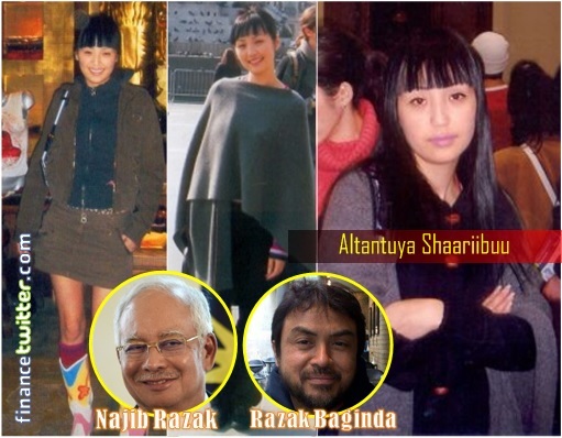 Altantuya Shaariibuu Murder Najib Razak and Razak Baginda Inset