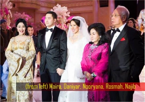 Daniyar Nazarbayev and Nooryana Najwa Wedding Maira Daniyar Nooryana Rosmah Najib