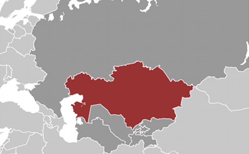 Location of Kazakhstan