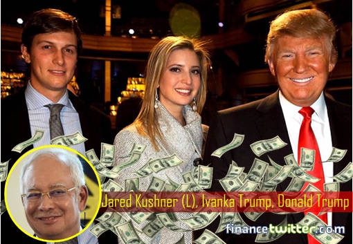 Najib Razak Corruption Jared Kushner Ivanka Trump and Donald Trump