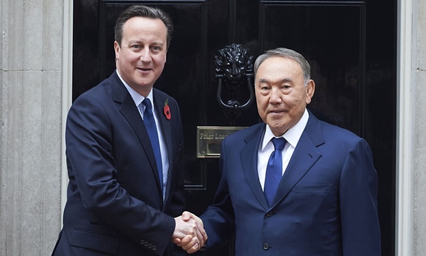 Kazakh president arrives in UK for two-day visit