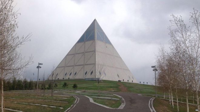 The glass pyramid that reveals Kazakhstan's ambitions