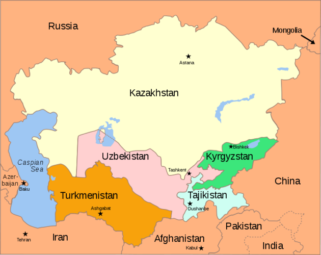 From Soviet Socialist Republics to Independent States: A Story of Central Asia